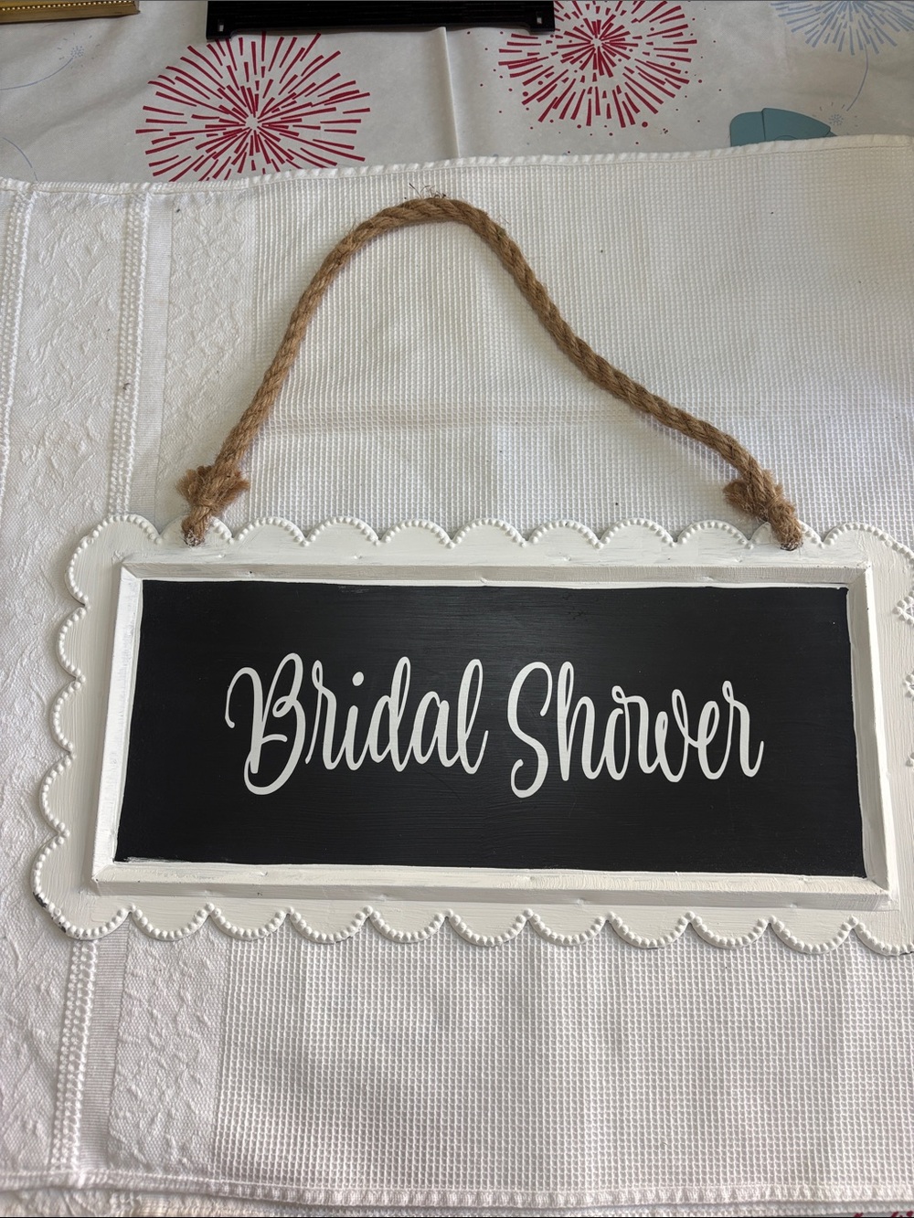 BRIDAL SHOWER SIGN